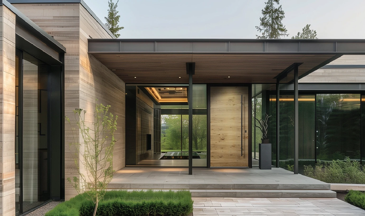 Výplň vstupních dveří