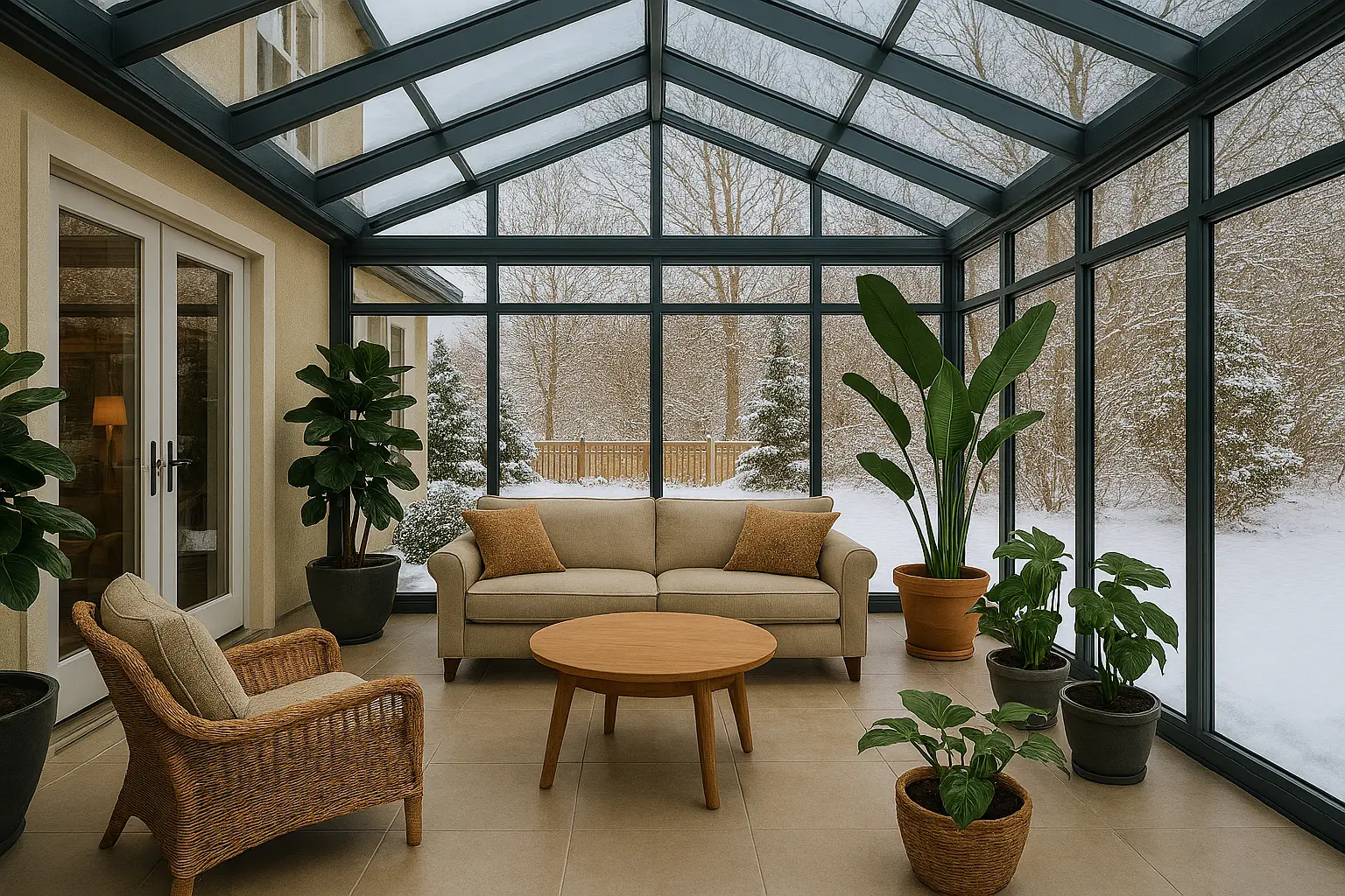 realizace zimních zahrad